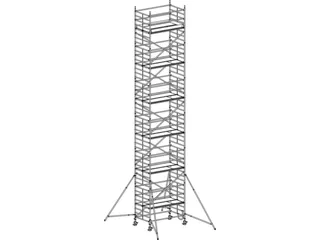 rolsteiger,reik H 13,4m,steiger H 12,64m,6platform(s),m. luik - 1