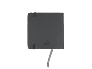 Schetsboek Kangaro 12x12cm cold grey PU HC 80 vel 140gr roomwit met el - 5