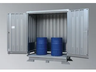 Container Voor Aquatoxische en Brandbare Stoffen 2570x2075x1075mm - 2