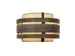 Abat-jour Nextime Beam 25 cm bois noyer noir
