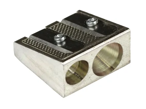 Puntenslijper Aristo metaal dubbel kegelvorm