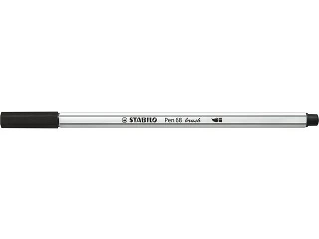 Brushstift STABILO Pen 568/46 zwart
