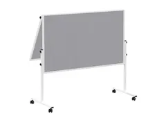 Presentatiebord MAULsolid klapbaar vilt 150x120cm Grijs