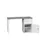 werkbank,HxBxD 930x1500x600mm,linoleumblad,2voeten/1container