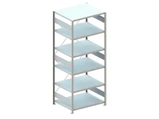 systeemstelling,aanbouwveld,CLIP,HxBxD 2500x1006x836mm,vakl. 300kg - 1