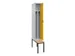 locker met bank,voor scheiding van kleding,HxBxD 2120x300x815mm,1vak