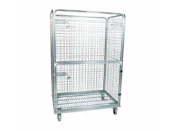 rolcontainer,draagverm. 600kg,HxLxB 1820x800x1200mm,4draadgaaswanden
