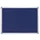 Textielbord Met Aluminium Frame 60x45cm Blauw Vilt