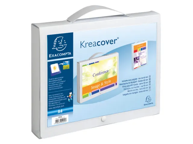 Exacompta Elastobox met Handvat Kreacover