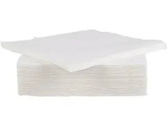 Cosy & Trendy servet 38x38 cm wit 2-laags, 40 stuks