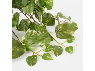 Kunstplant Mica Scindapsus hangend groen 45x25cm - 8