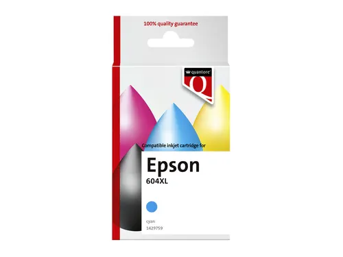Inktcartridge Quantore alternatief tbv Epson 604XL T10H24 blauw