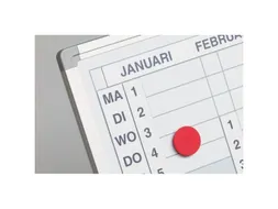 Cijferstroken voor verticale Jaarplanner 60 x 90 cm