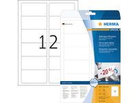 Etiket Herma 10010 Movables 88.9x46.6mm Verwijderbaar Wit 300 stuks