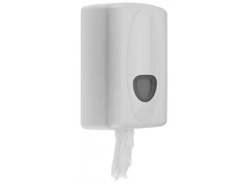 Poetsroldispenser Centerfeed Mini Kunststof Wit