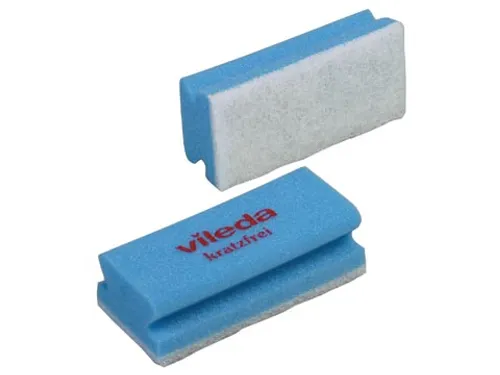 Vileda Glitzi non-scratch schuurspons 15x7cm Blauw/Wit 10 stuks