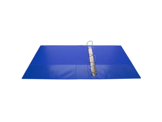 Ringmap Personaliseerbaar Kreacover 4 Rings D-mech 50mm A4 Maxi Blauw