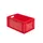 Euronorm-stapelbak 51l 270x600x400mm Wanden/bodem Gesloten Rood