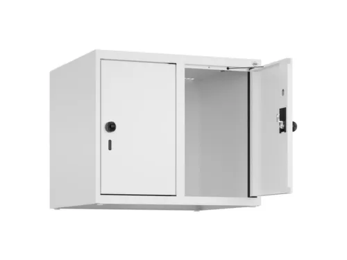 opzetkast,v. locker,2vak.,vak B 300mm,HxBxD 500x600x500mm,draaigrendel