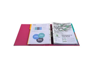 Ordner PP Prem'Touch A4maxi 50mm fuchsia - 2