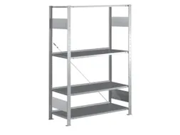 Inhaakstelling Aanslagrand Basisveld 1850x1000x300mm 4legborden