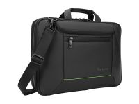 Laptoptas 14 inch Balance EcoSmart Briefcase Zwart Gerecycled