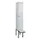 locker voor scheiding van kleding,HxBxD 2120x300x815mm,1vak