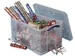 Boîte de rangement 84 litres Transparent