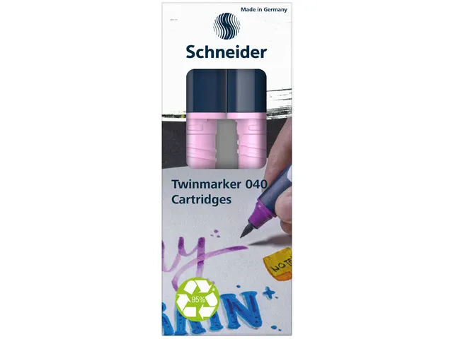 Twinmarker Schneider cartridge Paint-It 040 licht magenta 137