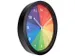 Horloge murale 36cm - Silencieux - Noir/Multicolore - Plastique - nXt