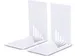 Boekensteun Uit Staal Wit2 Stuks