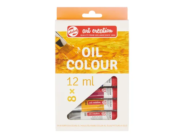 Olieverf Talens Art Creation assorti blister à 8 stuks