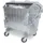 Vuilcontainers,1100l,romp verzinkt,HxBxD 1450x1360x1060mm,4wielen