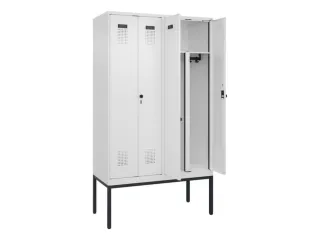 PBM-locker,HxBxD 2120x1200x500mm,4vak,vak B 300mm,draaigrendel - 1