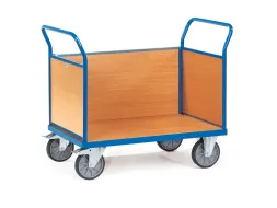 Driewandwagens 2531 600kg 1000x600mm Ral5007 Houten Plaat