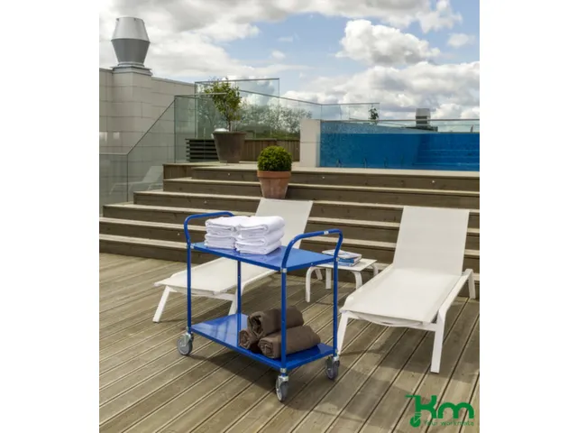 etagewagen,draagverm. 250kg,2etage(s),laadvl. LxB 900x440mm