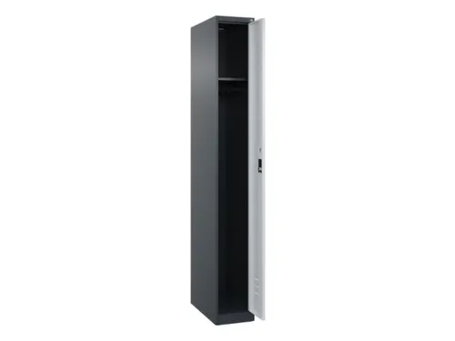 locker,HxBxD 1850x250x500mm,1vak,vak B 250mm,cil.-slot,staand op vloer