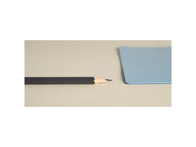 Onderlegger PU 43x90 donkerblw/lichtblw