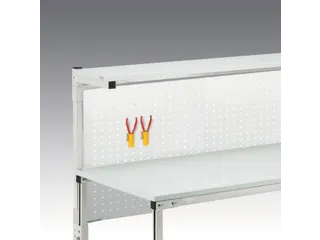 geperforeerde plaat,v. montagetafel,ESD,HxB 750x1800mm - 4