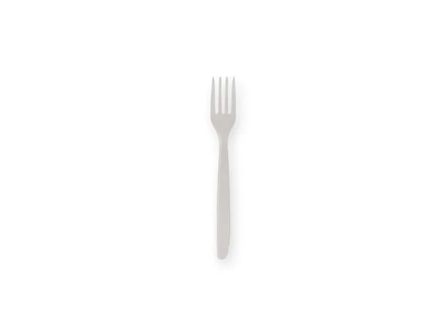 Fourchette IEZZY réutilisable PP 185mm blanc 50 pièces