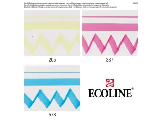 Duotip marker Ecoline primair set 3 kleuren - 4