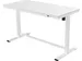 Bureau Assis-Debout Réglable Plastique Blanc 140cm