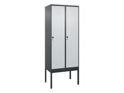 locker voor scheiding van kleding,HxBxD 2120x800x500mm,2vak