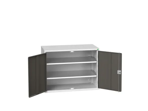 universele kast,HxBxD 800x1050x550mm,2xStalen bodem,draaigrendelslot