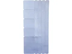 Reflecterende Stickerset Zilver