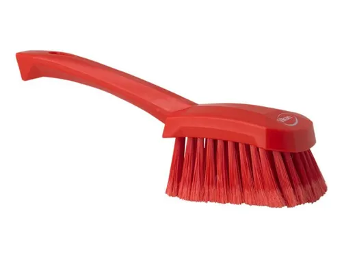 Vikan 41984 Hygiene afwasborstel met korte steel Rood 270mm
