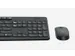 Logitech Draadloos Toetsenbord MK235 QWERTY + Compacte muis Zwart