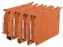 Hangmap Oblique Azv Ultimate Mark3 Lateraal A4 U-bodem 30mm Oranje