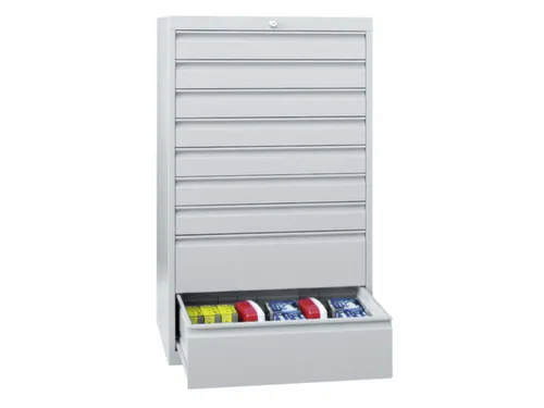 Ladenkast 1000x715x600mm 8 Laden Ral7035