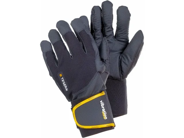 Tegera PRO 9183 anti-vibratiehandschoenen, zwart, maat 12, per 6 paar